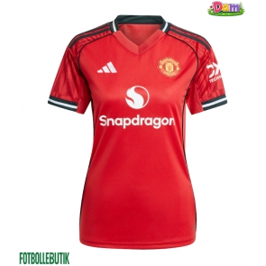 Manchester United Hemmatröja Kvinnor 2025-26 Kortärmad